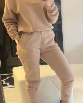 DRES BG BEŻ Z KAPTUREM