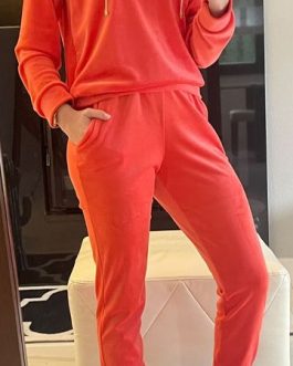 DRES WELUROWY CZERWIEN MONACO