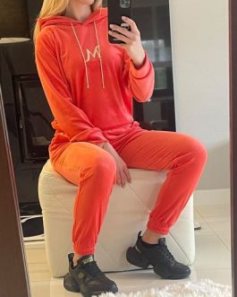 DRES WELUROWY CZERWIEN MONACO